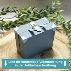 Koffer - Stanzschablone